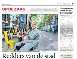 AD Stad en Regio Artikel Redders van de Stad Horecamakelaardij Knook en Verbaas