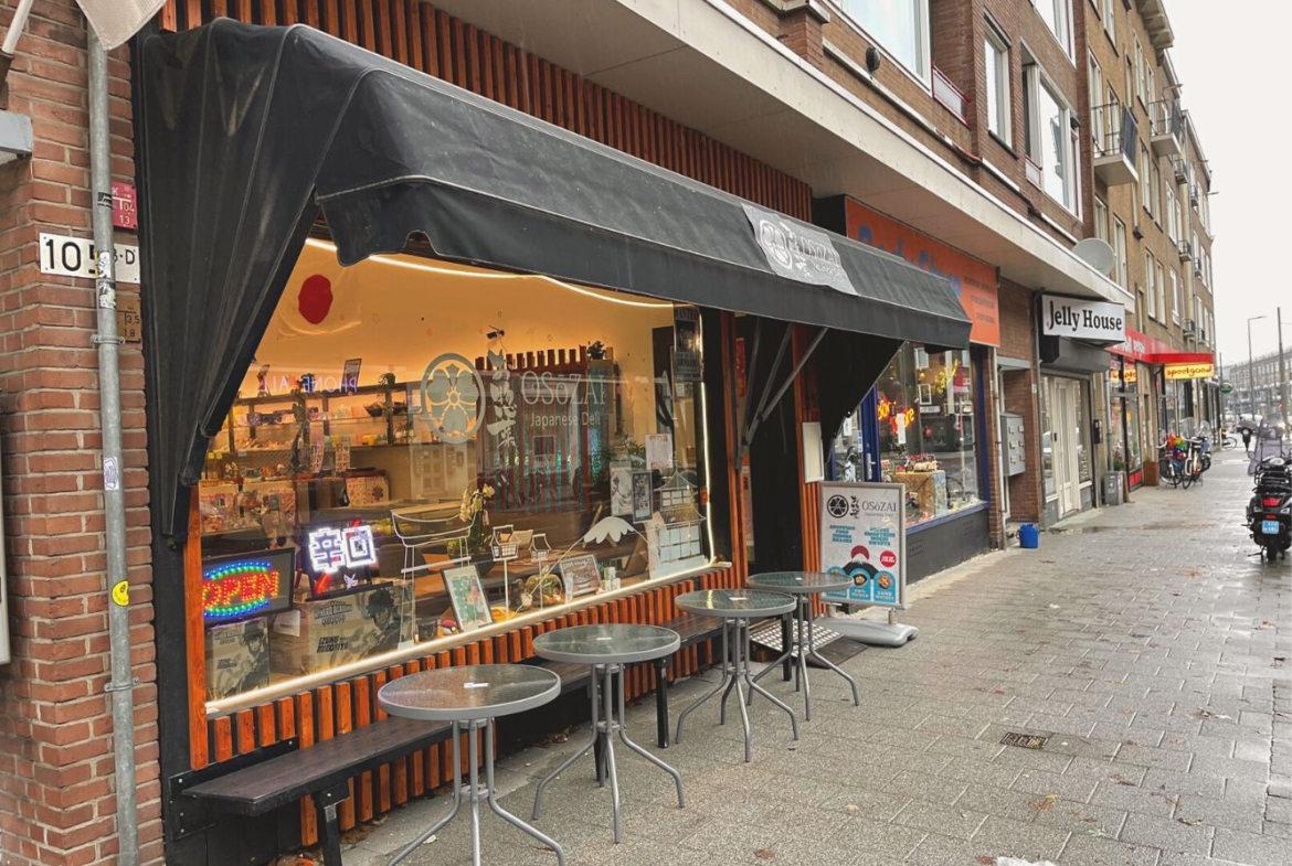 TER OVERNAME AANGEBODEN: Osozai Japanse Deli, Shop & Café – Jonker Fransstraat 105a te Rotterdam