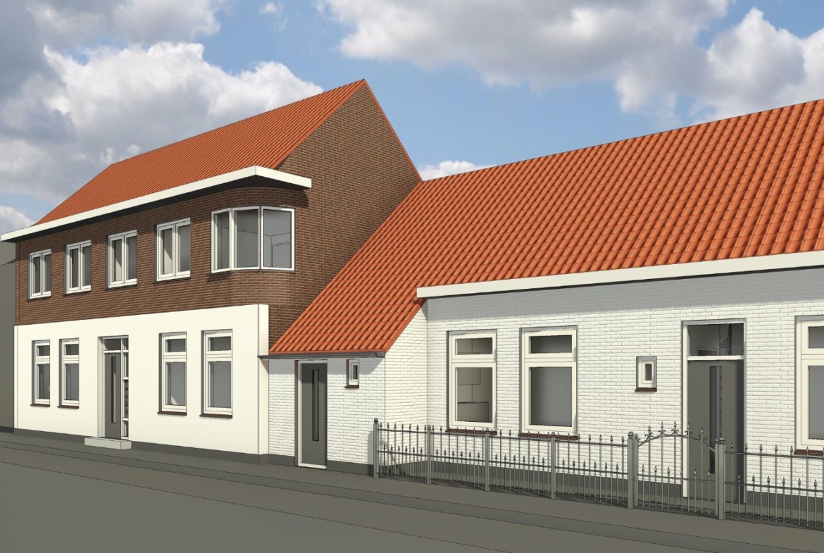 UNIEKE KANS!!! ***Beleggers/investeerders opgelet*** TE KOOP Registergoed met horeca bestemming op een kavel oppervlakte van ca. 655 m² – Molenstraat 47 en 47a te Fijnaart