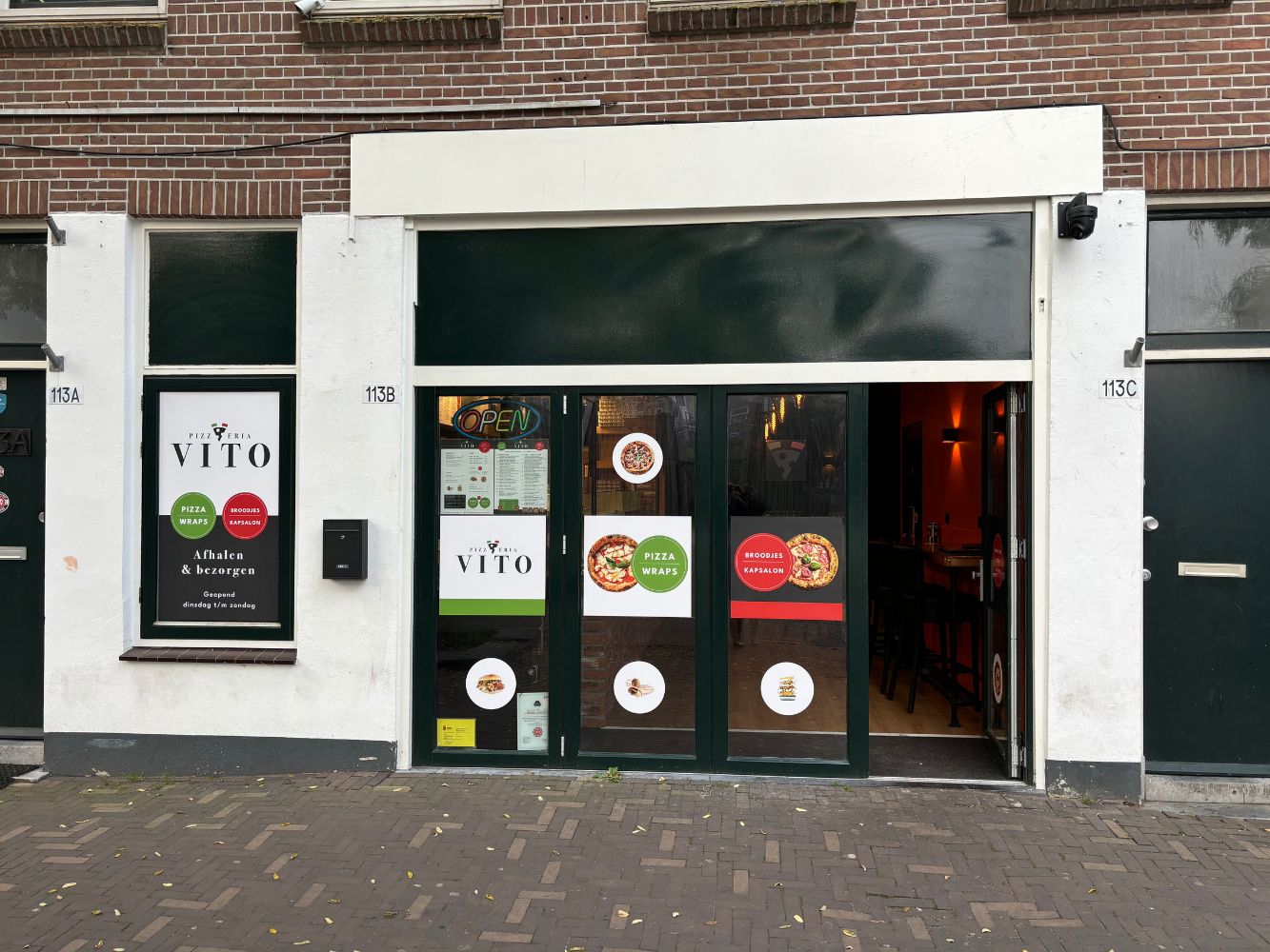 Pizzeria Vito - Broersveld 113b - Schiedam - Horecamakelaardij Knook & Verbaas