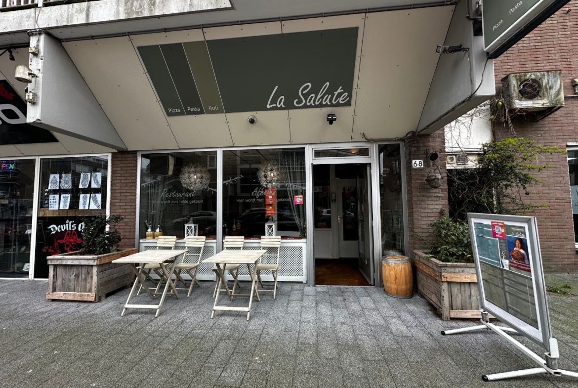 Nieuw ter overname: restaurant “La Salute” gevestigd aan de Gerrit van der Veenlaan in Den Haag