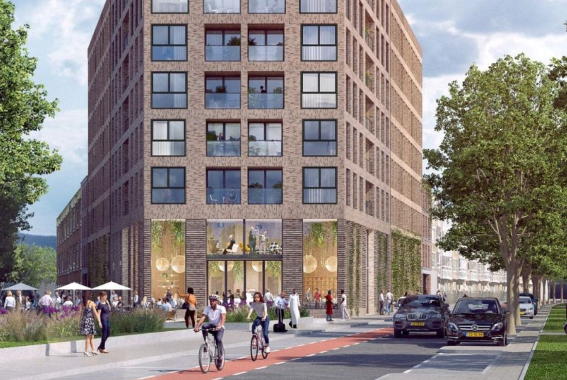 TE HUUR AANGEBODEN: Casco horeca bedrijfsruimte voor dag horeca in Feijenoord (197 m²) – Persoonsstraat 1 (grenzend aan Oranjeboomstraat) Rotterdam