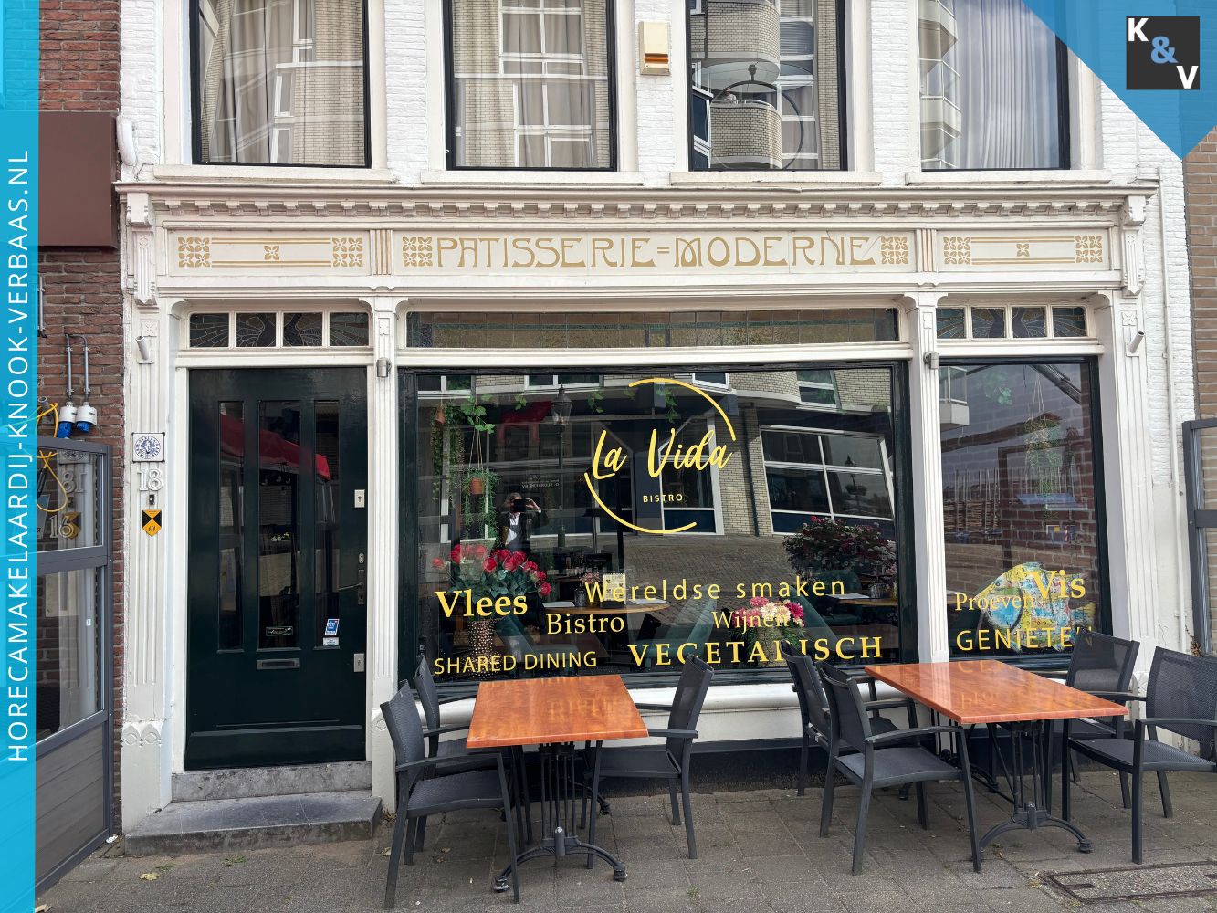 Restaurant - Bistro La Vida – Veerplein 18 te Zwijndrecht - soc
