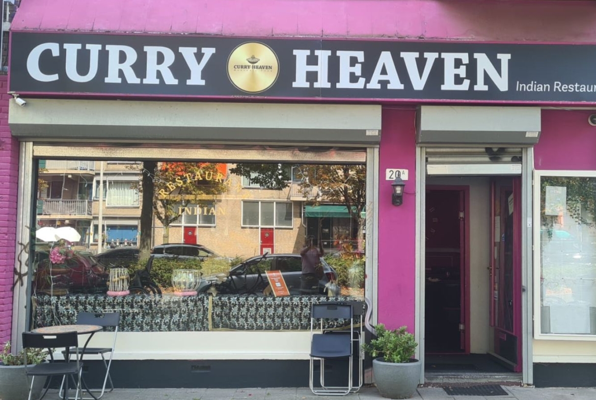Indian Restaurant Curry Heaven –  Admiraal de Ruyterweg 20a te Rotterdam is nu per direct ter overname