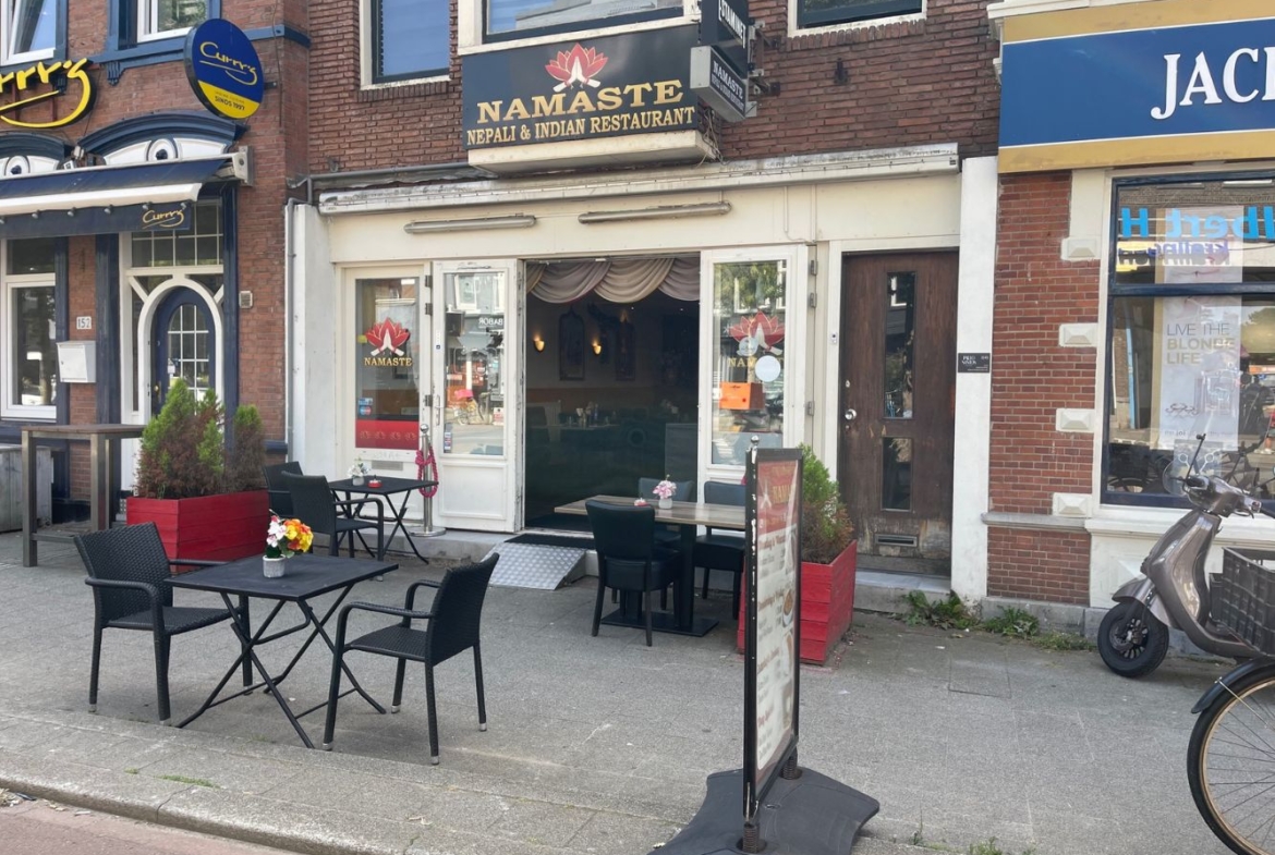 Ter overname aangeboden: Namaste Nepali & Indian Restaurant – Oudedijk 154a te Rotterdam