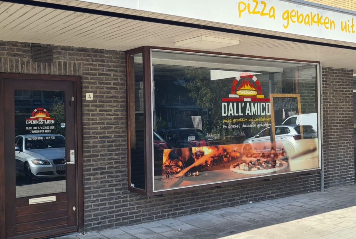 Pizza Dall’Amico – Brederolaan 4 te Waddinxveen is nu per direct ter overname