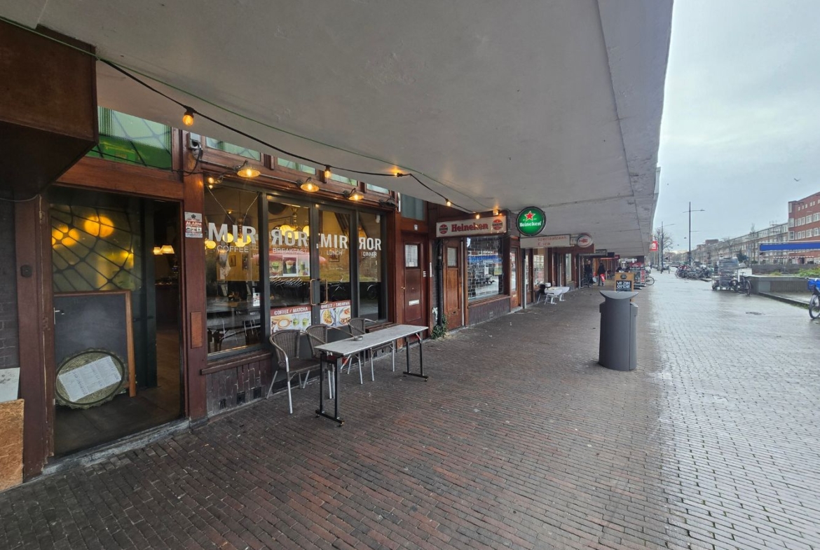 TER OVERNAME: Café Restaurant Mirror – Mercatorplein 22h te Amsterdam