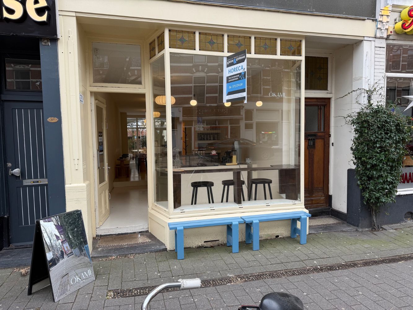 Okami Coffee - Nieuwe Binnenweg 230a - Rotterdam - Horecamakelaardij Knook & Verbaas