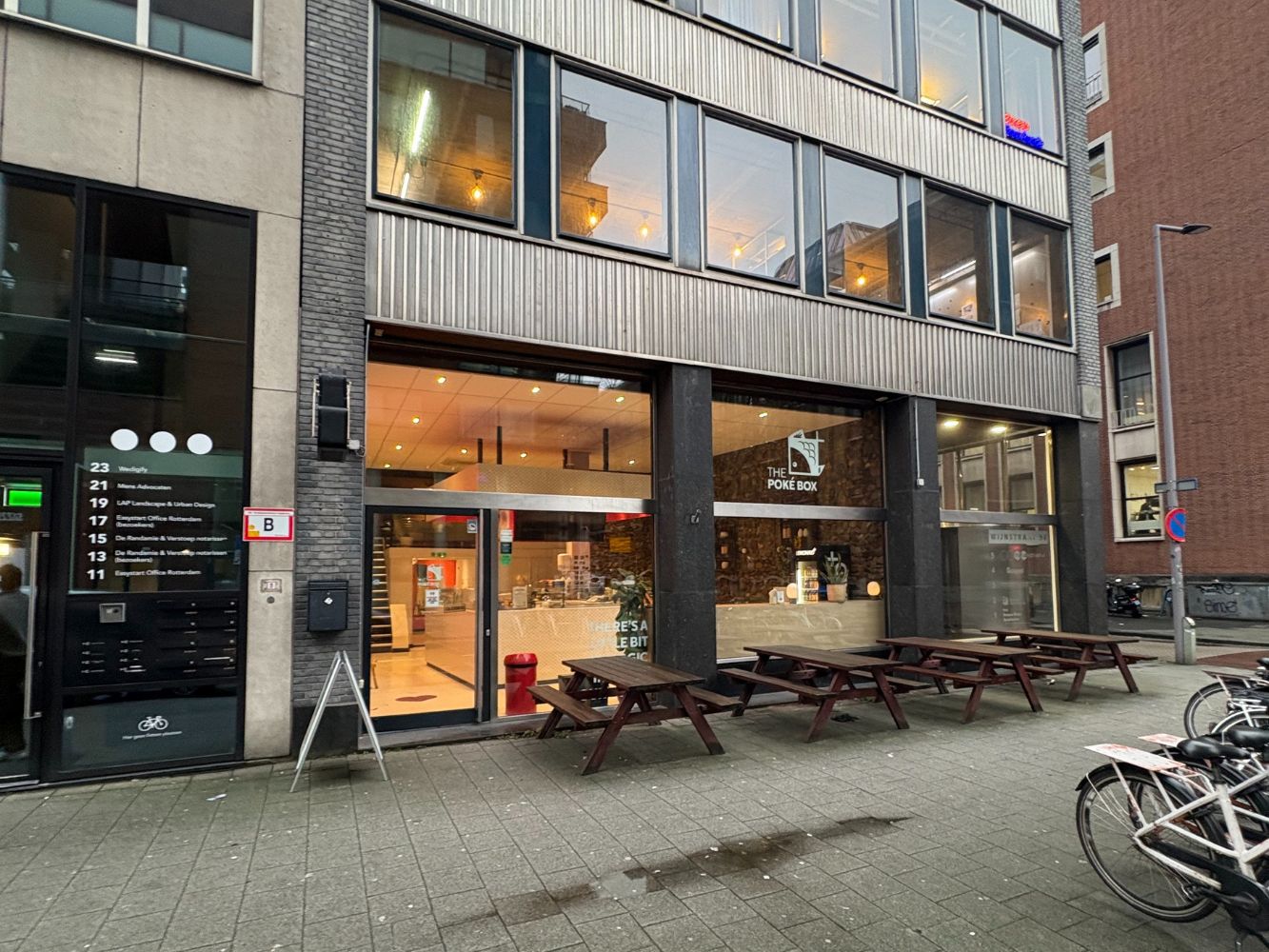 Horecalocatie - Poke Box - Posthoornstraat 9 - Rotterdam - Horecamakelaardij Knook & Verbaas