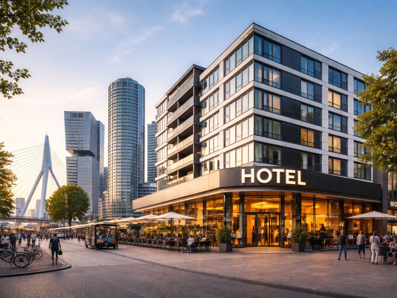 2 hotels centrum Rotterdam Horecamakelaardij Knook en Verbaas
