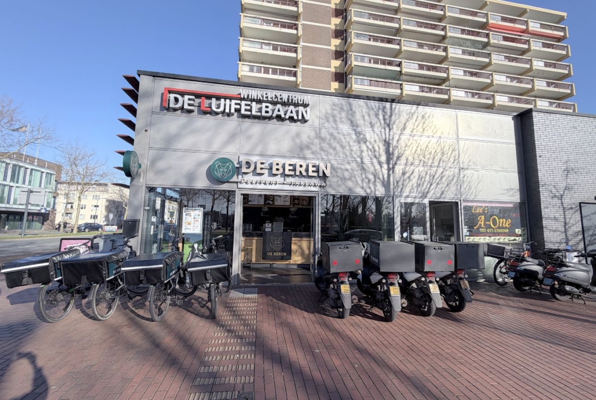 Ter overname Beren Bezorgrestaurant op A-locatie in Leiden-Zuid