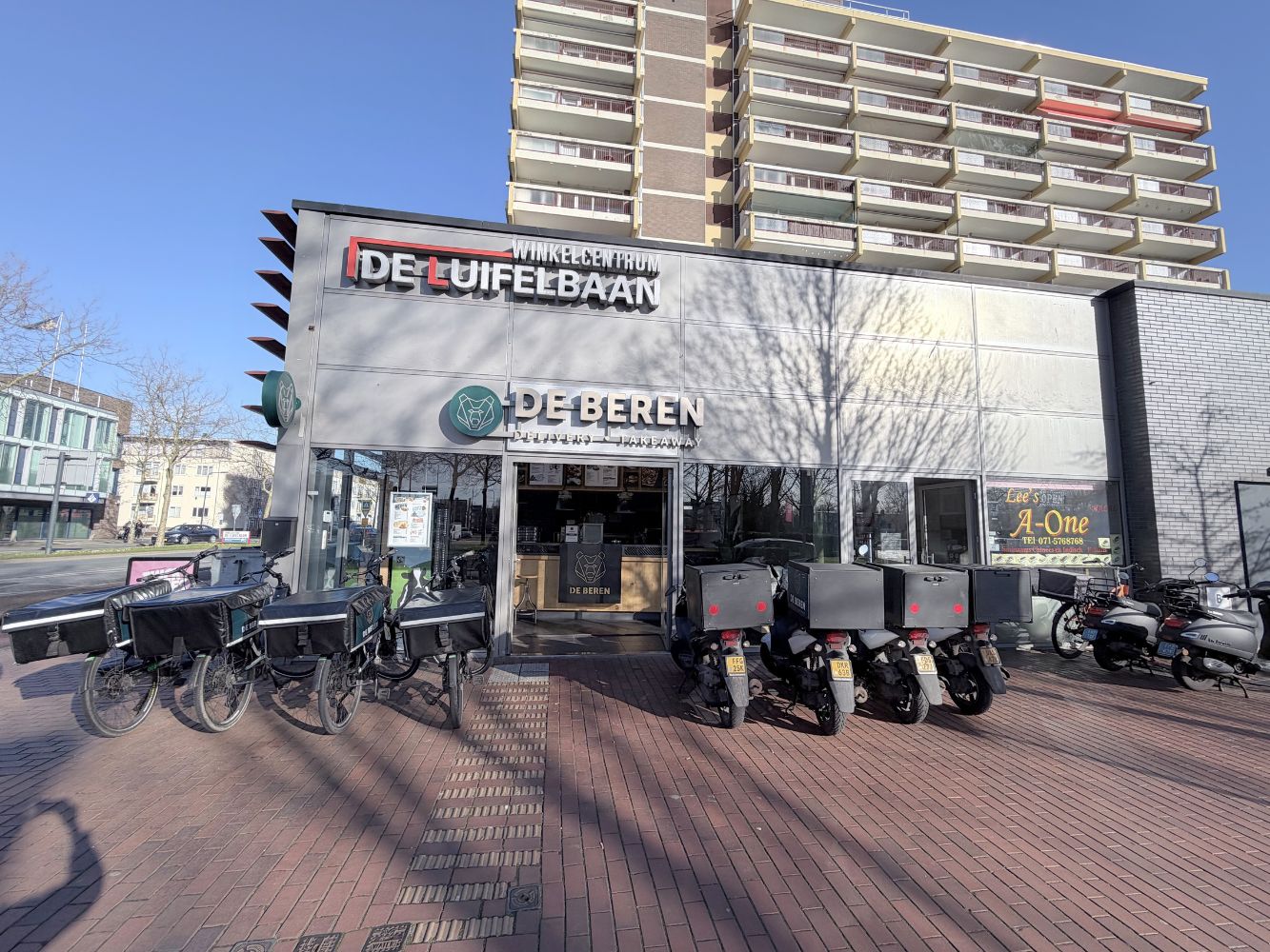 Beren bezorgrestaurant - Bevrijdingsplein 80a - Leiden - Horecamakelaardij Knook & Verbaas