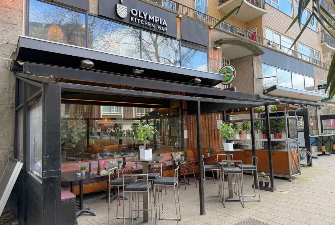 Ter overname aangeboden: Grieks specialiteitenrestaurant “Olympia Kitchen Bar – Schiedamse Vest 2 te Rotterdam