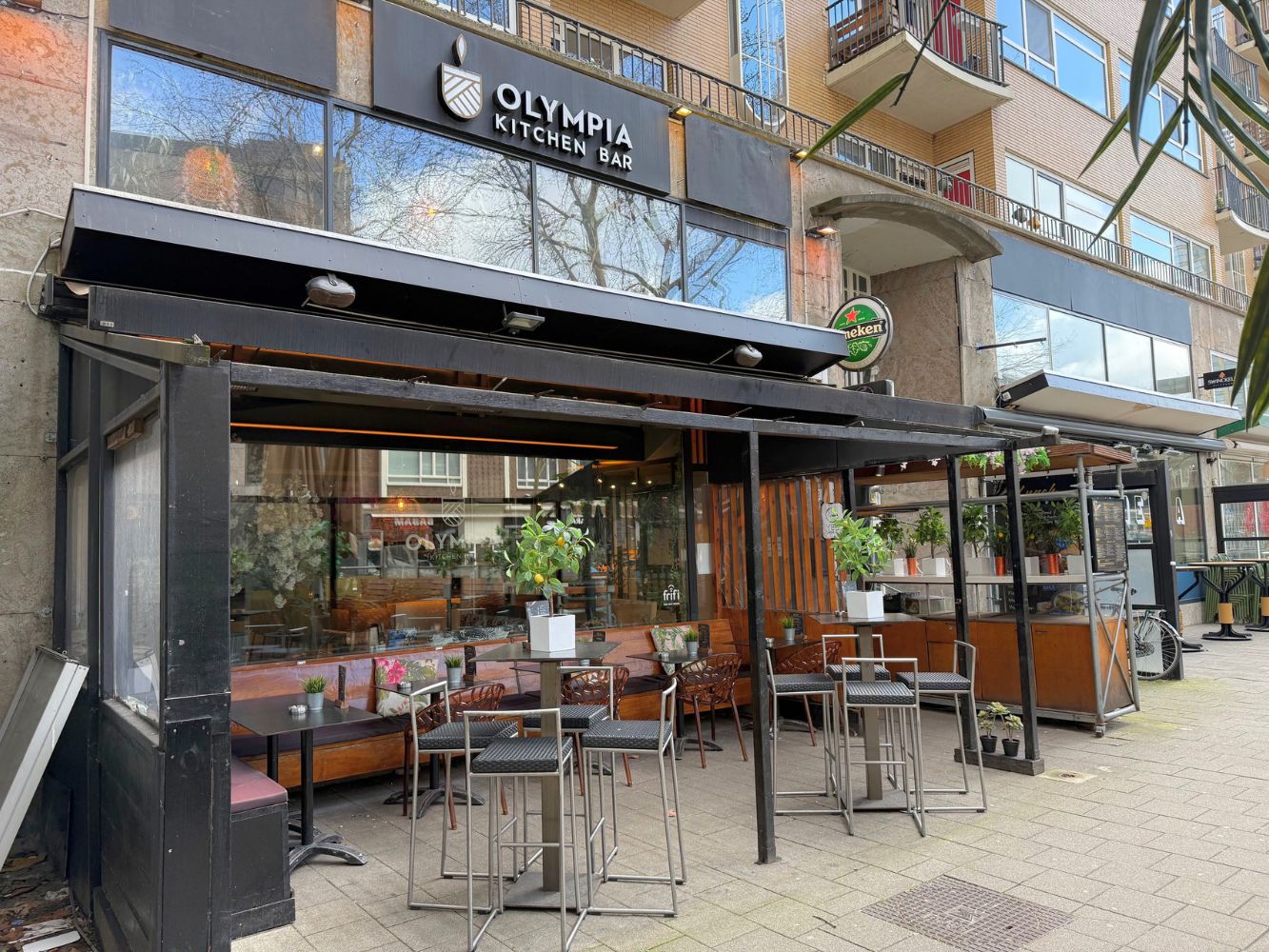 Grieks restaurant - Olypia Kitchen Bar - Schiedamse Vest 2 - Rotterdam - Horecamakelaardij Knook & Verbaas