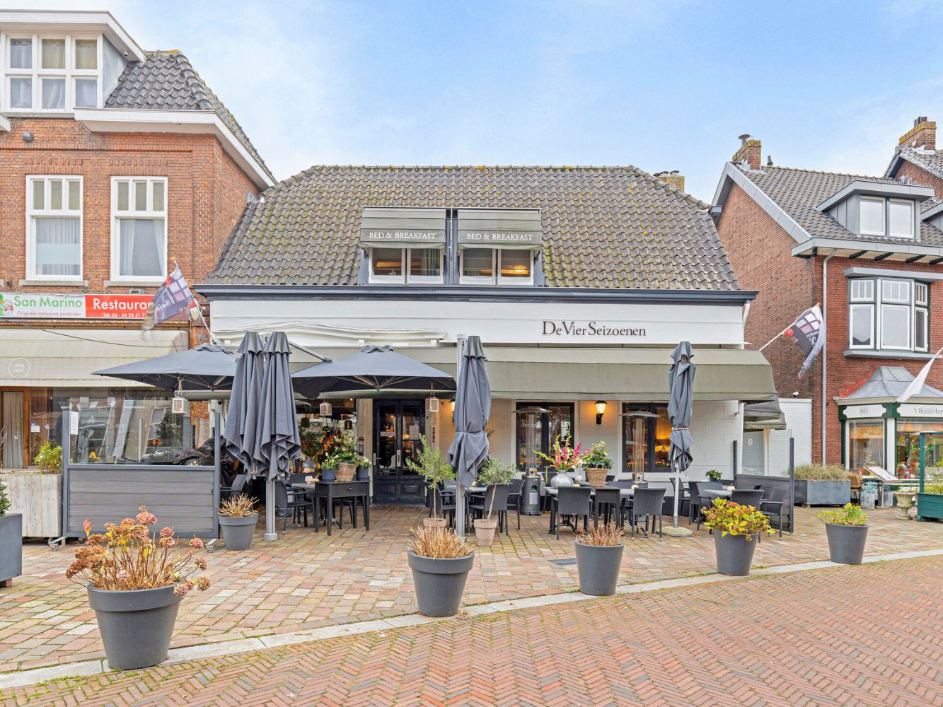 Restaurant en B&B - De Vier Seizoenen - Heereweg 224 - Lisse - Horecamakelaardij Knook & Verbaas