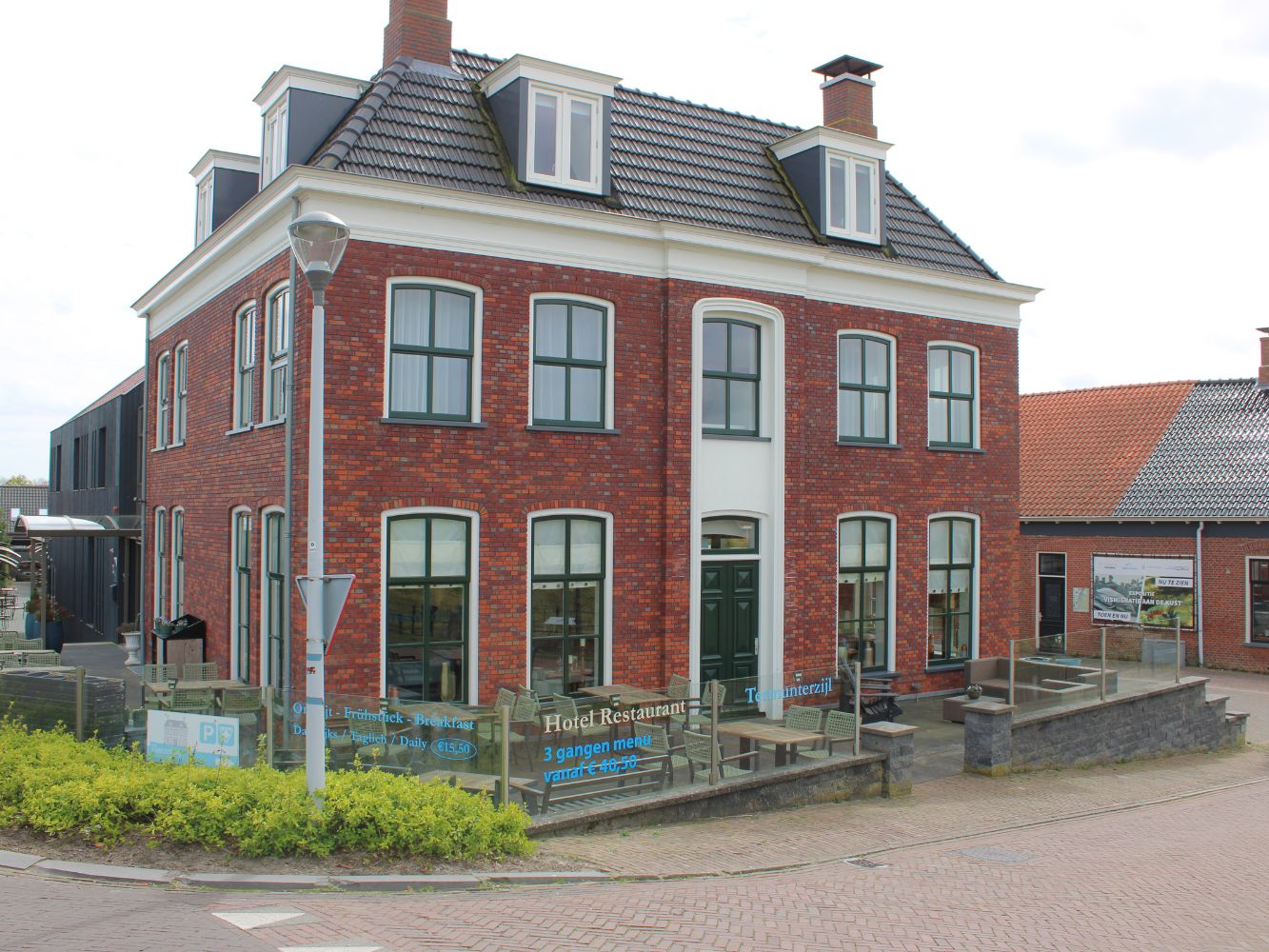 4 sterren hotel-restaurant - Mello Coendersbuurt 39 - Termunterzijl - Horecamakelaardij Knook & Verbaas
