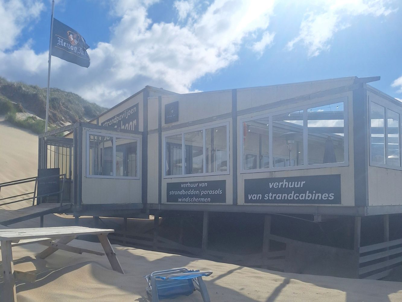 Strandpaviljoen de Schaar - Steenweg - Burgh-Haamstede - Horecamakelaardij Knook & Verbaas