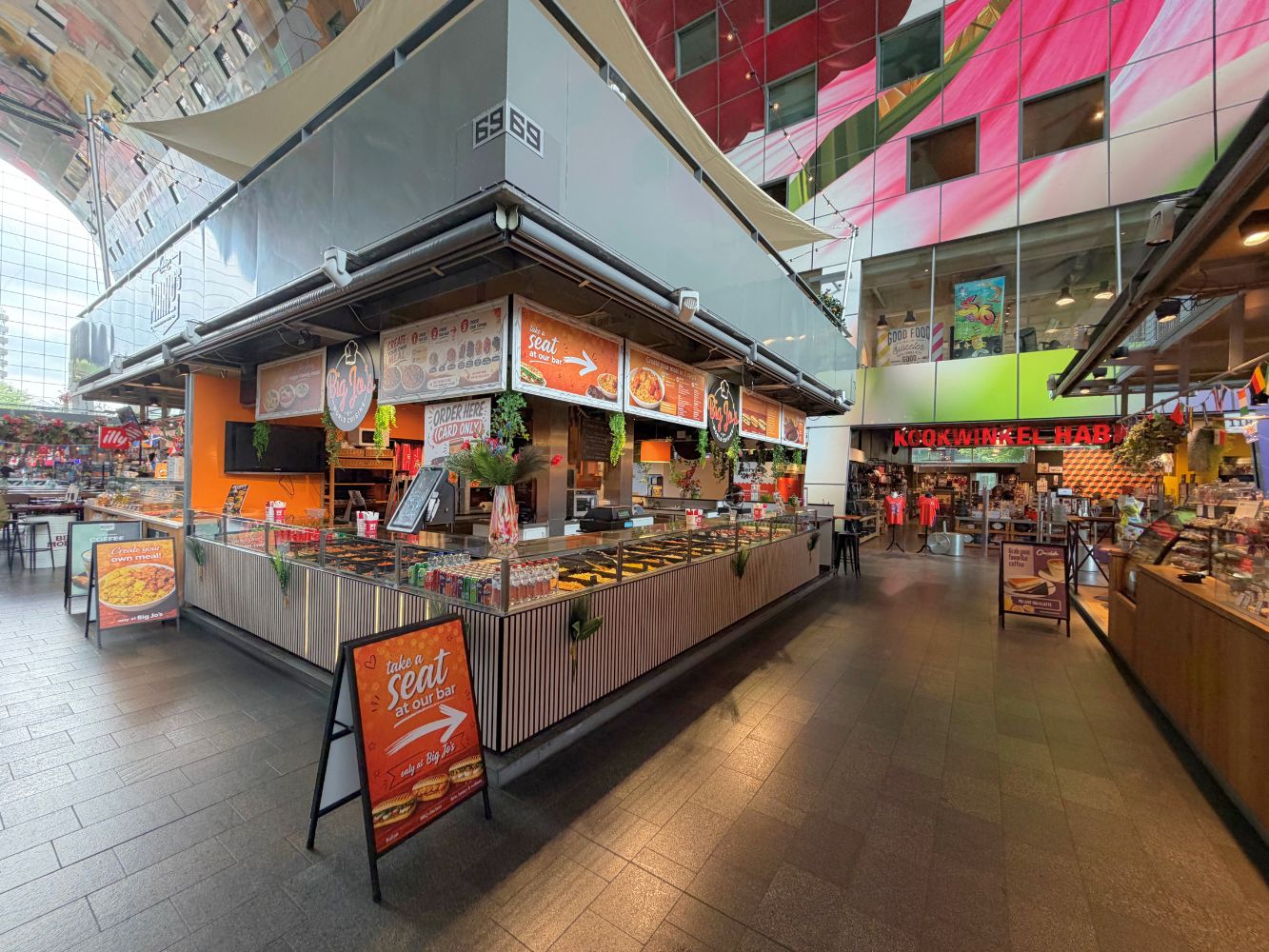 Big Jos Markthal Unit 69 71 Rotterdam Horecamakelaardij Knook en Verbaas w1