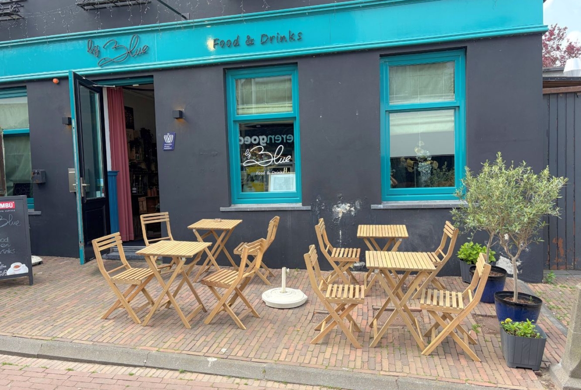 AANGEBODEN TER OVERNAME: Restaurant Bij Blue Food & Drinks – Burgemeester Roosstraat 3 – Lekkerkerk