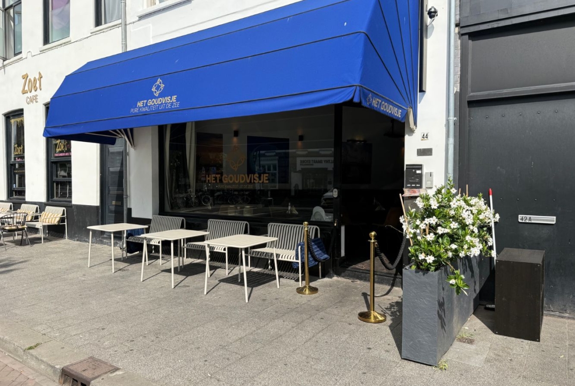 TER OVERNAME AANGEBODEN: Restaurant/ viswinkel Het Goudvisje – Nieuwe Haagdijk 44 in Breda