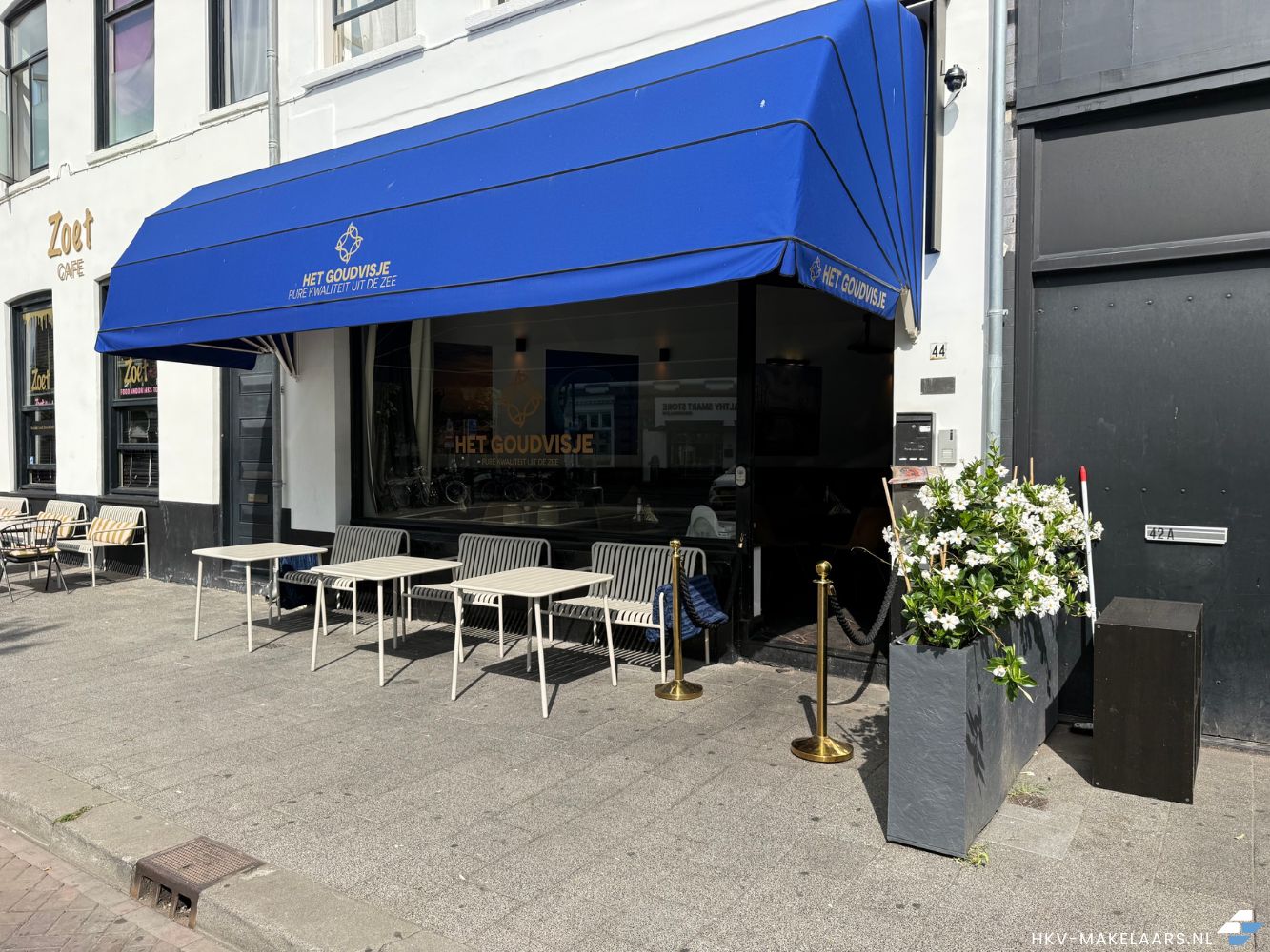 Restaurant - Viswinkel - Het Goudvisje - Nieuwe Haagdijk 44 - Breda - HKV Makelaars
