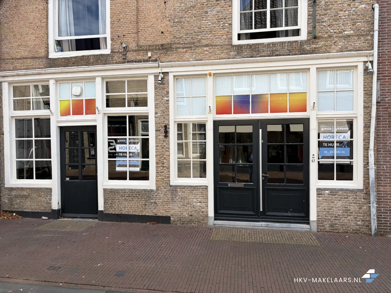 Casco Horeca / Retail winkelruimte in het hart van Brielle - Nobelstraat 69 in Brielle - HKV Makelaars - 01