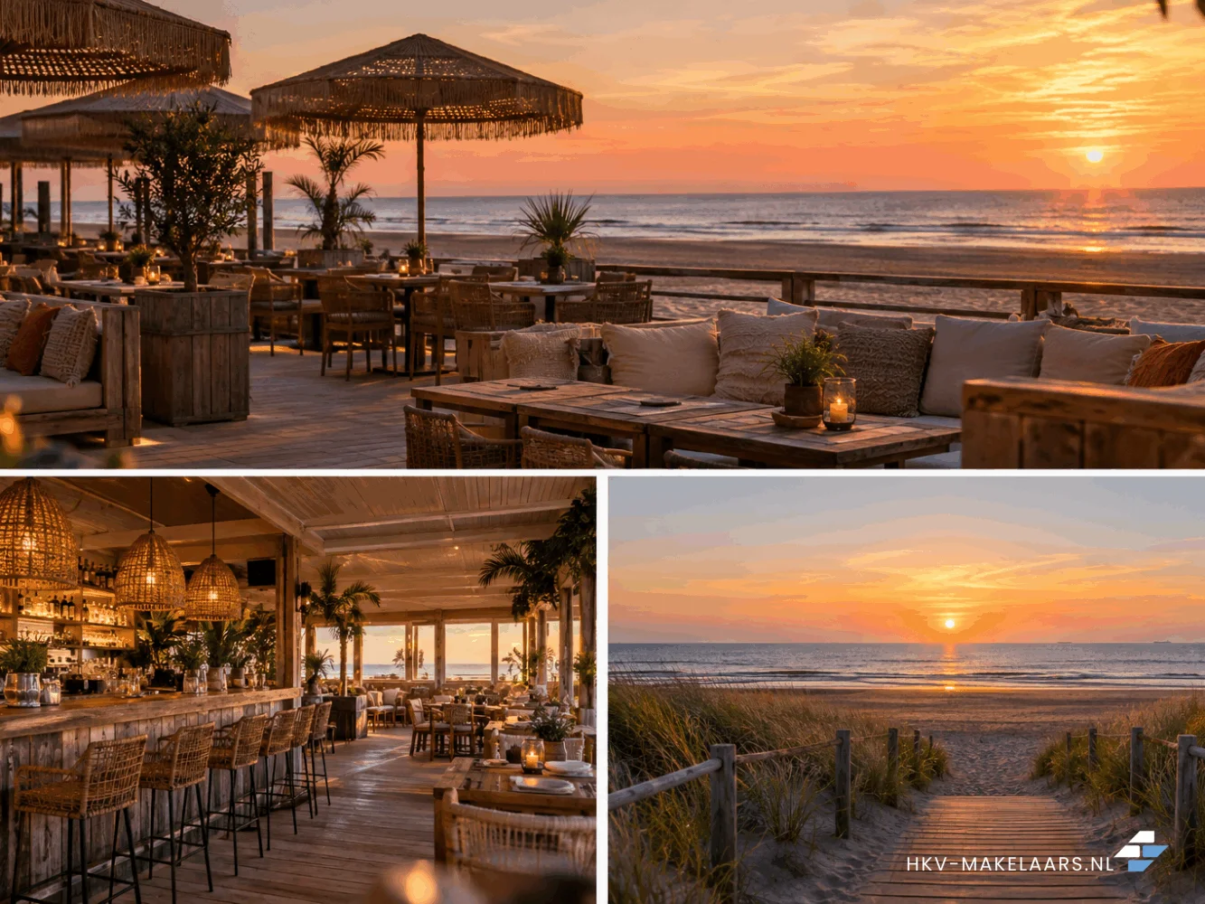 Zeer bekende en permanente beachclub aan de kust - HKV Makelaars - 1